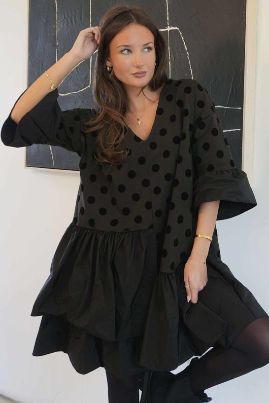 Oscar Rue Dress Polka Dot Earth